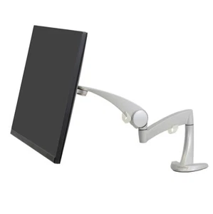 Ergotron Neo-Flex 45-174-300 Desk LCD Mount Monitor Arm Silver Up to 24" - Picture 1 of 8