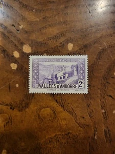 Estampillas Andorra francesa Scott #24 nh - Imagen 1 de 1