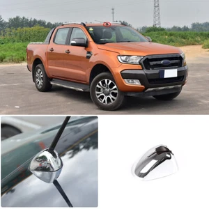 For Ford Ranger 2015-2021 Antenna Base Trim Cover ABS Silver - Picture 1 of 12
