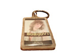 VINTAGE 1987 Bon Jovi Keychain AUTHENTIC Button up BRAND.