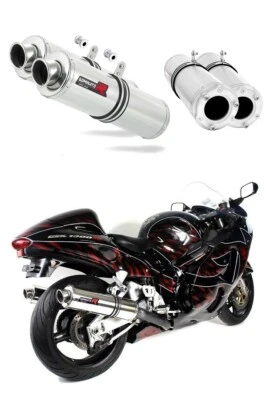 GSXR 1300 Hayabusa 1999 - 2007 Terminale di Scarico Silenziatore ST DOMINATOR - Immagine 1 di 4