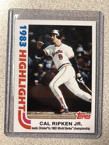 2016 Topps Throwback Thursday #TBT #73 1982 Highlight Design Cal Ripken /693