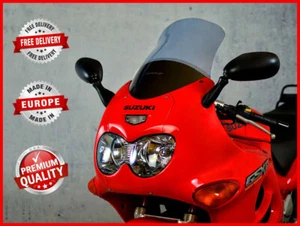 SUZUKI GSX 600 F GSXF 1998-2007 PARE-BRISE TOURING HAUTE ÉCRAN / 5 COULEURS - Photo 1/10
