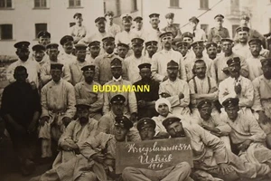 Foto Soldaten Feldgrau Kriegslazarett 54 A Üsküb 1916 Skopje Mazedonien Balkan - Bild 1 von 3