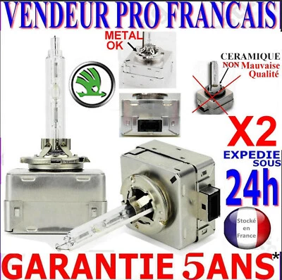 AMPOULES D1S XENON LAMPE 35W HID SKODA OCTAVIA II 2 1Z3 1Z5 TSI FSI LPG TDI RS - Photo 1/3