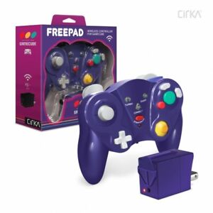 Cirka "Freepad" Wireless Controller for GameCube (Purple) - GameCube