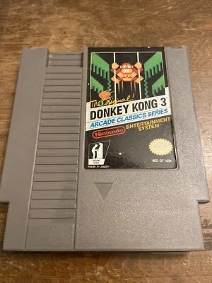 Donkey Kong 3  3 Screw Variant NES Nintendo - Image 1 of 3