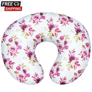 Nursing Pillow Cover, Ultra Soft Case for Baby Boy and Girls, Stretchy Removable - Picture 1 of 7