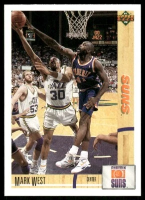 1991-92 Upper Deck #115 Mark West - Image 1 of 2