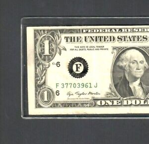 New Listing$1 "Super Dark District Seal" (Error) 1977-A $1 "Super Dark District Seal" Rare!
