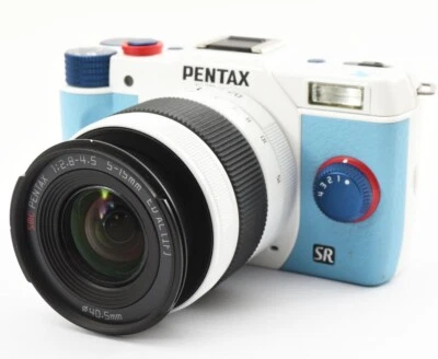 Pentax Q10 Evangelion lei modelo tipo 00 azul/blanco edición limitada *excelente Foto 1 de 4