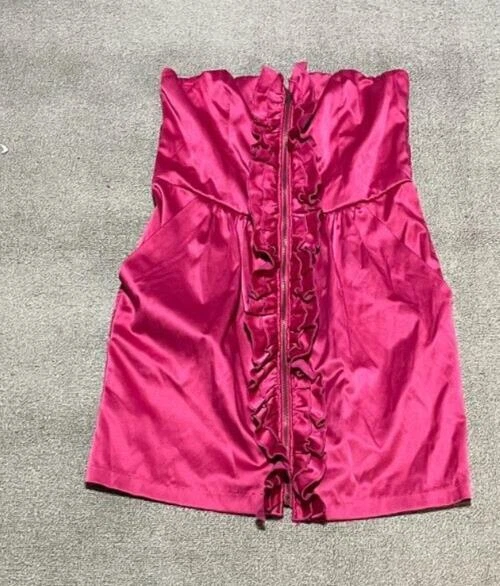 Wishes Women's Pink Formal Strapless Dress Size 9 - Image 1 of 4