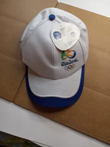 Brazil Rio 2016 Olympics White Hat NWT - Picture 1 of 7