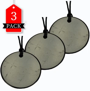 Shungite World Shungite Pendant Circle - Various Sizes - Pack of 3 - Bild 1 von 47