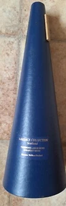 WALLACE COLLECTION Scotland TROMBONE LARGE BORE Straight Mute BLUE Genuine Item - Picture 1 of 4