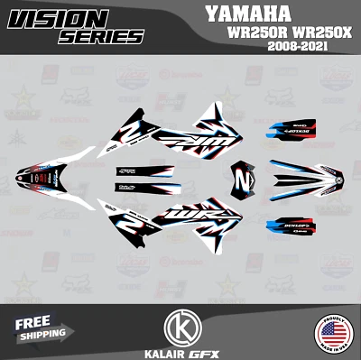 Kit Gráficos para YAMAHA WR250X WR250R (2008-2021) Vizion -rojo Foto 1 de 4