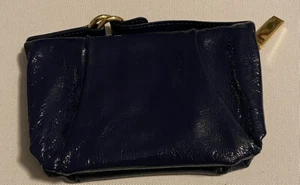 HOBO INTERNATIONAL ZIP AROUND WALLET CLUTCH COIN PURSE DISTRESSED NICE! - Picture 1 of 6