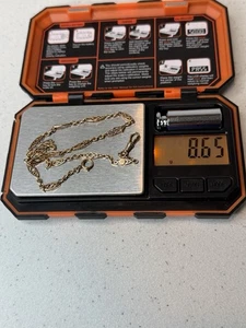 14k Cowen 1916 Taschenuhr Anhänger 14" 8,65 Gramm - Bild 1 von 5