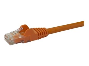 StarTech.com 50cm CAT6 Ethernet Cable - Orange CAT 6 Gigabit Ethernet Wire -650M - Photo 1/10