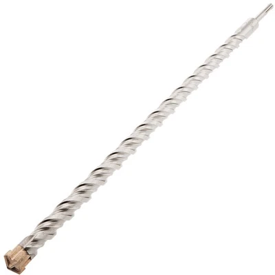 Betonbohrer SDS-PLUS Ø 24 x 600 MM Steinbohrer Hammerbohrer Quadro Schlag Bohrer - Bild 1 von 4