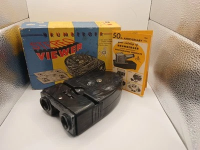 BRUMBERGER Stereo Viewer 3D Slide. UNTESTED 1950s  - Image 1 of 4