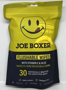 Joe Boxer Spültücher mit Vitamin E & Aloe. Reisefreundlich!!! - Bild 1 von 2