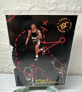 1994-95 Topps Stadium Club Spinner Stat Wheel David Robinson San Antonio Spurs - Picture 1 of 2