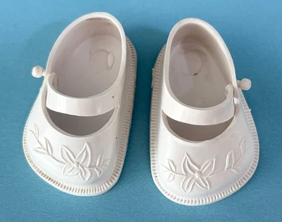 Vintage Orig. Zapatos para muñeca Ideal 15" Shirley Temple, Toni P90 Harriet Hubbard Ayer Foto 1 de 2