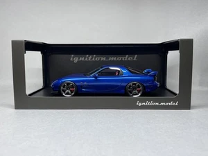 Included Ig 1/18 Mazda Rx-7 Fd3S Spirit Ra Blue 0201 Ignition Model - Picture 1 of 10