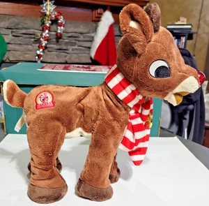 Rudolph das Rentier mit der roten Nase 50 Jahre & leuchtet immer noch singt & leuchtet - Plüsch - Bild 1 von 9