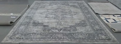 Кремовый/серый пятнистый ковер на спину 10 футов 0 дюймов x 13 футов 0 дюймов, сниженная цена 1172791009 BNT865B-10 - Изображение 1 из 4