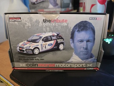 CORGI VA9990 Colin McRae Tribute Collection - Ford Focus WRC Monte Carlo 2001 — 第 1/2 张图片