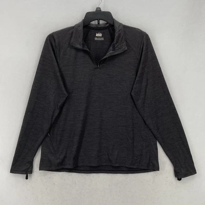 Pullover REI Co-op Active Pursuits Cuarto Cremallera Mujer XL Gris Senderismo Aire Libre Foto 1 de 4