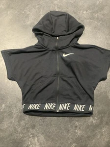 Girls Teens nike sleeveless hoodie crop top Small - Picture 1 of 7