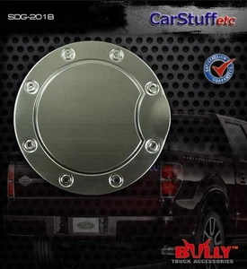 Bully Brushed Stainless Fuel Door Cover Ford Excursion 00-05 Expedition 97-06 - Picture 1 of 1
