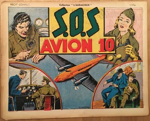 COLLECTION L'AUDACIEUX: S.O.S Avion 10 - BE- 1946 (Mellies) - Imagen 1 de 1