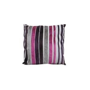 Becca Purple Stripes Cushion 43 x 43 cm - Picture 1 of 2