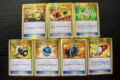 Energy Retrieval, Dive Ball, Trainer's Mail,  Energy Switch, Hammer , VS Seeker - Image 1 of 4