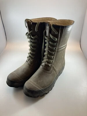 Pro Line Boots Water Proof Mens 6  Insulated Steel Shank lace Up Snow  Fishing - Image 1 of 4