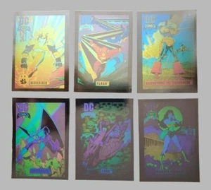 Impel DC Comics Cosmics Series 1 DC 1991 y 1992 hologramas "tú eliges tu elección" - Imagen 1 de 116