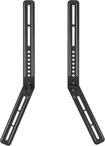 Universal Sound Bar Mounts Fits Most 23 to 65 Inch TVs Soundbar TV Mount Bracket - Picture 1 of 7