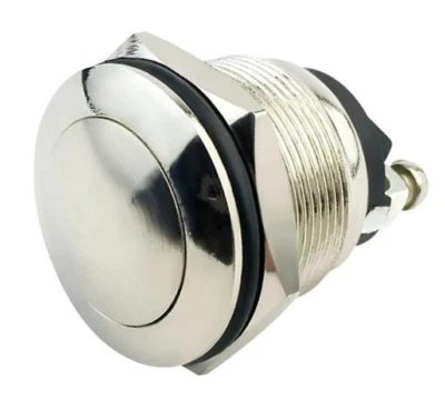 Quality Push Button Switch 12V Momentery Push Engine Starter Dash Mount Car Van - Image 1 of 4