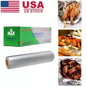 Standard Heavy-Duty Aluminum Foil Roll, 12" X 500 Ft Commercial & Home Use - Picture 1 of 7