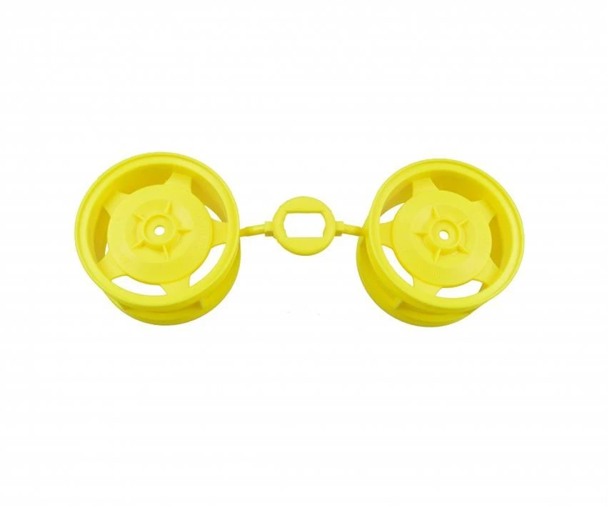 TAMIYA Jantes De Buggy Star 60/35 Hi. (2) Néon Jaune / 310440339 - Photo 1/1