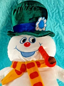 FROSTY THE SNOWMAN 25" Super Soft Plush Stuffed Animal Pillow by Funhouse - Picture 1 of 12