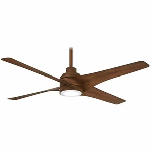 Minka Aire F543L-DK Swept Distressed Koa 56" LED Ceiling Fan with Remote Control - Picture 1 of 1