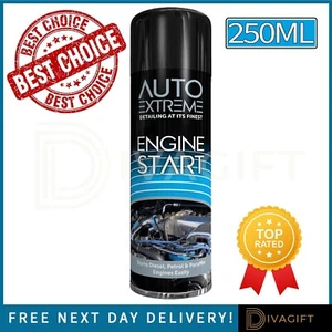 EASY ENGINE START SPRAY FOR PETROL DIESEL PARAFFIN ENGINES COLD STARTING 250ML - Picture 1 of 5