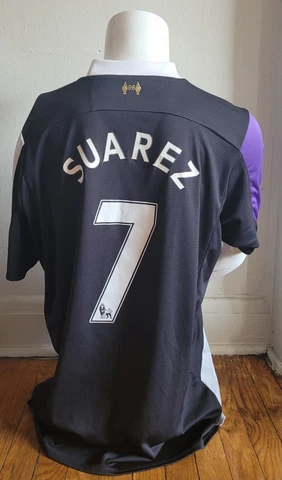 Warrior XL 2013-14 Liverpool Third Soccer Football Jersey #9 Suarez Cover
