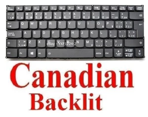 Keyboard for Lenovo Yoga 6 13ALC6 13ARE05 - CA Canadian Backlit - Imagen 1 de 2