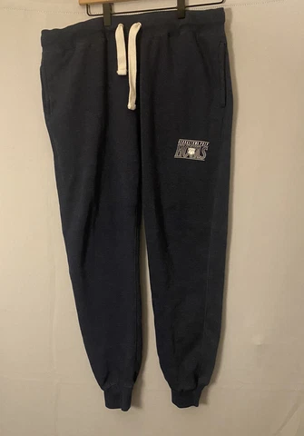 RARE! Vintage Georgetown Hoyas Prep Joggers Sweatpants - Mens Size Large Blue Cover